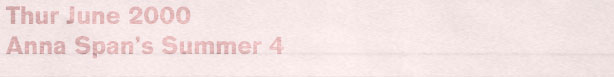 Anna Span's Summer